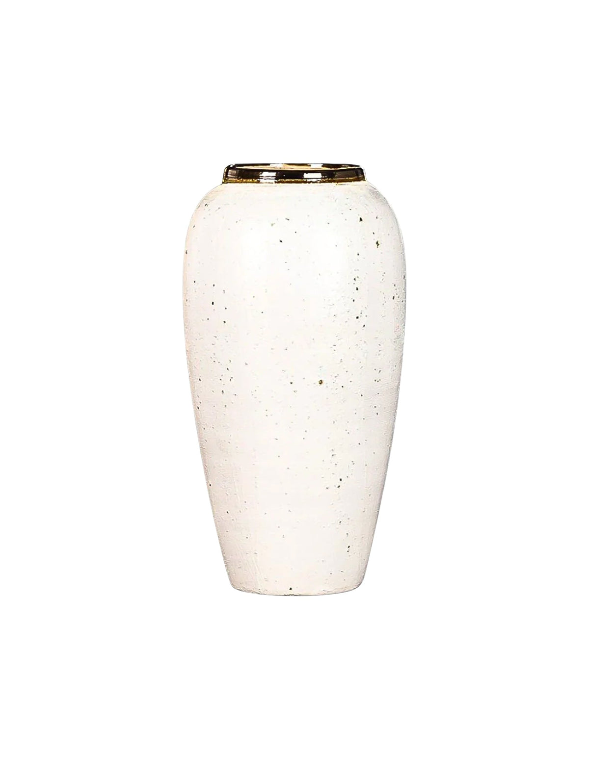 SOGA 35x17cm Plain White Large Ceramic Flower Vase Elegant Living Room Home Decor