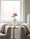 SOGA 35x17cm Plain White Large Ceramic Flower Vase Elegant Living Room Home Decor
