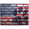 American Flag Dog Mat