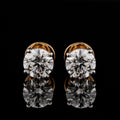 Mary Solitaire Earrings-0