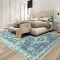 Multi Size Turquoise, Gray Hand Knotted Arts & Crafts 100% Wool Turkish Oushak Traditional Oriental Area Rug
