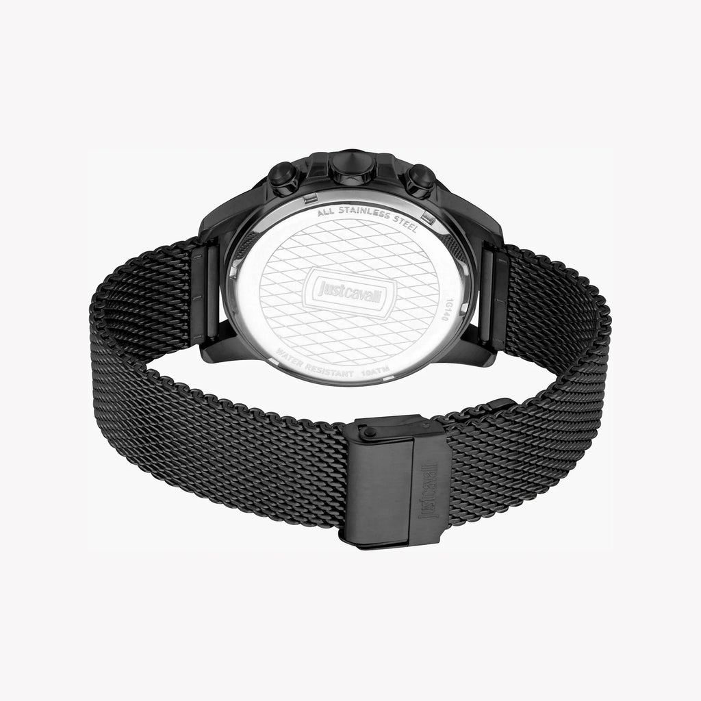 Just Cavalli Men's Black Watch, Black Dial | Jc1g140m0085